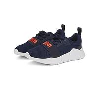 PUMA Wired Run PS, Unisex-Kinder Sneaker, Peacoat, 34 EU