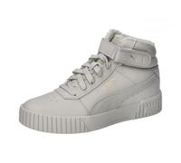 PUMA Women Carina 2.0 MID WTR Sneaker, Desert DUST-PUMA Gold, 38.5 EU