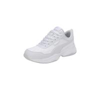 Laufschuh PUMA "Cilia Mode Sneakers Damen" Gr. 37, grau (silver mist white gray) Schuhe Damen (71023728-37) silver mist white gray