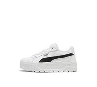 Puma Women Karmen II L Sneaker, Puma White-Puma Black-Puma Silver, 39 EU