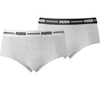 PUMA WOMEN MINI SHORT 2P PACK GREY / GREY S GREY / GREY