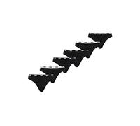 PUMA Damen Unterwäsche Unterhosen 6 String Thong (2x3) im Vorteilspack (Black, M)