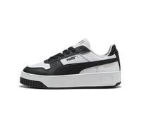 Puma Women's Carina Street Sneaker, Puma White Puma Black Puma Black, 37 EU