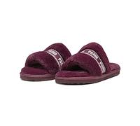 PUMA Women's Fashion Shoes FLUFF Slide Sandal, DARK JASPER-WARM WHITE, 43