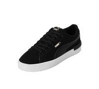PUMA Women's Fashion Shoes JADA RENEW NUBUCK Trainers & Sneakers, PUMA BLACK-PUMA GOLD-PUMA WHITE, 41