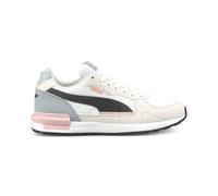 Puma Women's Graviton Sneaker, Puma White/Black, 7