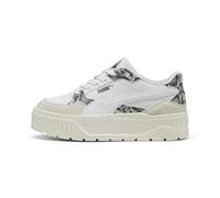Puma Women's Karmen Ii Idol Sneaker, Puma White-Puma White-warm White, 37.5 EU