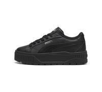 Puma Women's Karmen Ii L Sneaker, Puma Black Puma Black Puma Silver, 40.5 EU