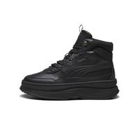 PUMA Mayra Damen-Sneaker-Stiefel, hoch, Schwarz-Schwarz-starkes Grau, 39 EU