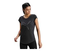 Puma Women's Performance Tee, Dark Gray Heather, Small