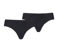 PUMA Damen String Seamless Schwarz 2er-Pack XS
