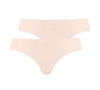 PUMA Damen Seamless String 2er Pack Rosa S – Microfaser 83% Polyamid 17% Elasthan