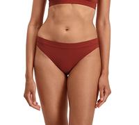 PUMA Womens Swimwear Sporty Brazilian Bikini-Unterteile, Brown Combo, Small