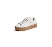 PUMA Women's x Fenty Creeper Phatty Sneakers, Warm White/Puma Gold/Gum, 39 EU