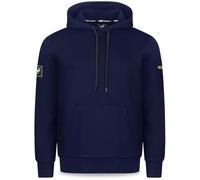 PUMA Workwear Advanced Kollektion - Hoodie Herren Pullover mit Kapuze - Schultertasche, Zwei Seitentaschen und Bauchtasche - Atmungsaktives Gewebe - Für Handwerk und Logistik - Marine - S