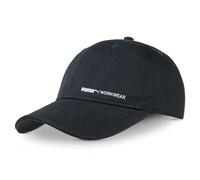 PUMA Workwear Cap Herren - Unisex Baseballkappe - Mütze Kappe Damen und Männer mit Schirm aus 100% Baumwolle - Verstellbar - Ideal für Arbeit Outdoor und Freizeit - Baseball Cap mit Logo - Carbon