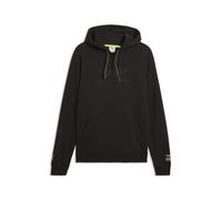 Hoodie PUMA "PUMA x ASTON MARTIN ARAMCO F1 TEAM Essentials Hoodie Herren", Herren, Gr. M, schwarz, Obermaterial: 66% Baumwolle, 34% Polyester. Kapuzenfutter: 100% Baumwolle. Rippe: 3% Elasthan, 97% Ba