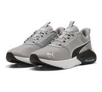 Puma Unisex X-Cell Nova FS Straßen-Laufschuh, Gray Echo Black-Vibrant Blue, 42 EU, Grau Echo Puma Schwarz Lebendiges Blau, 43 EU