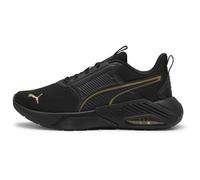 PUMA Unisex X-Cell NOVA FS Straßen-Laufschuh, Black-Gold, 40.5 EU