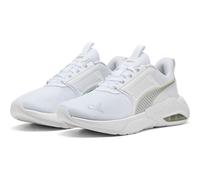 Sneaker PUMA "X-CELL NOVA FS", Damen, Gr. 40, puma weiß, puma silber, apple spritz, Textil, Schuhe Sneaker, mit Schnürung, Textil-Obermaterial, Synthetik-Laufsohle (66872716-40) puma weiß, puma silber