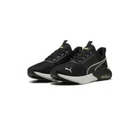 PUMA Unisex X-Cell NOVA FS Straßen-Laufschuh, Black-Yellow ALERT, 46 EU