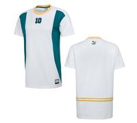Puma x Clyde NBA Herren T-Shirt Kurzarm Top White 572474 02 A10d S