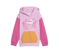 Kapuzenpullover PUMA "PUMA x DORA THE EXPLORER Relaxed Graphic Hoodie Mädchen", Kinder, Gr. 110, rosa (mauve glow pink), Obermaterial: 32% Polyester, 68% Baumwolle. Kapuzenfutter: 100% Baumwolle. Ripp