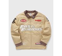 Puma X FAST & FURIOUS Workwear Jacket men Windbreaker beige in Größe:XL