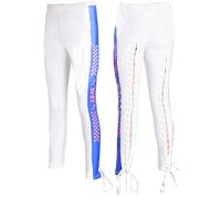 Puma x Fenty Seitenstreifen Damen Leggings Weiß EU 36 / UK 8
