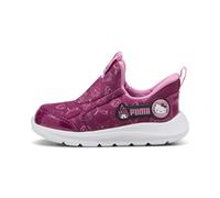 Sneaker PUMA "PUMA x HELLO KITTY AND FRIENDS Fun Racer SLIPTECH™ Sneakers", Kinder, Gr. 27, berry posie pink weiß, Obermaterial: Synthetik, Textil; Futter: Textil; Innensohle: Textil; Laufsohle: Synth