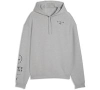 PUMA Herren Kapuzensweat M X HYROX CLOUDSPUN HOODIE (528578) S Light Gray Heather