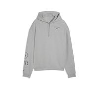 PUMA Kapuzensweatshirt PUMA x Hyrox Cloudspun – Herren, hellgrau meliert, Gr. L