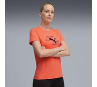 PUMA Damen Shirt W x HYROX POLY GRAPHIC TEE (527638) S Glowing Red