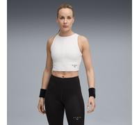 PUMA x HYROX Rib Cropped Tanktop Damen, Kleidung, Weiß, L White