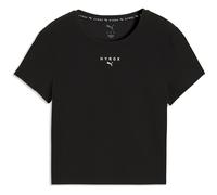 Puma X Hyrox Shapeluxe Crop Damen T-Shirt, schwarz L