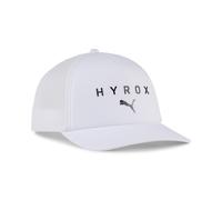 PUMA Erwachsene x HYROX Trucker Cap OneSize White