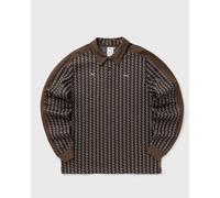 Puma X JJJJOUND T7 Longsleeve Polo men Polos brown in Größe:S