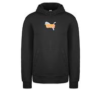 Puma x Kidsuper Studios Langarm schwarzer Mens Grafikhodie 598463 01 M