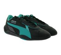 PUMA X Mercedes MAPF1 R-Cat Machina F1 Petronas AMG Freizeit-Sneaker Alltags-Turnschuhe Schnür-Schuhe 306846 10 Schwarz/Grün 38
