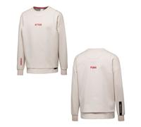 Puma x Outlaw Moscow Cremefarbenes Herren-Sweatshirt XS