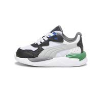 PUMA X-RAY Speed AC PS Sneaker, White-COOL Light Gray Black-Archive Green, 31 EU