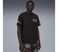 PUMA x RICK AND MORTY Basketball-T-Shirt Herren I, Kleidung, Schwarz, L Black
