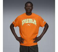 PUMA x RICK AND MORTY Basketball-T-Shirt Herren II, Kleidung, , L Orange