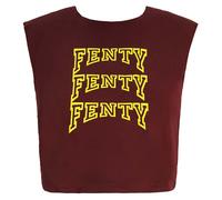 Puma x Rihanna Fenty - Ärmelloses, kurzes Oberteil in Burgunderrot für Damen EU 34 / UK 6