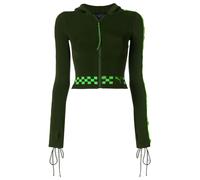 Puma x Rihanna Fenty Zip Up Green Womens Schnürhülle Pullover 577245 02 EU 39/UK 6