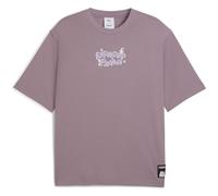 PUMA x RIPNDIP Boxy Graphic T-Shirt Herren 64 - plum jam M