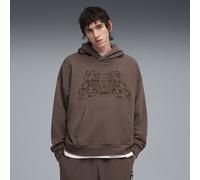 PUMA x RIPNDIP Boxy Hoodie Unisex, Accessoires, Braun, M Brown
