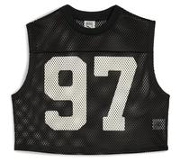 PUMA x Rosé Relaxed Mesh Top Damen 01 - PUMA black S