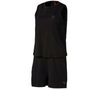 Puma x Scuderia Ferrari Damen Schwarz Jumpsuit EU 40 / UK 12