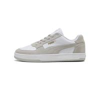 PUMA Zapatillas, Turnschuhe, Unisex-Erwachsene, Puma Kaltweiß Hellgrau PUMA Gold, 38.5 EU